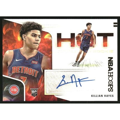 2020-21 Hoops Hot Signatures Rookies #31 Killian Hayes