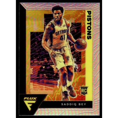 2020-21 Panini Flux Silver #212 Saddiq Bey