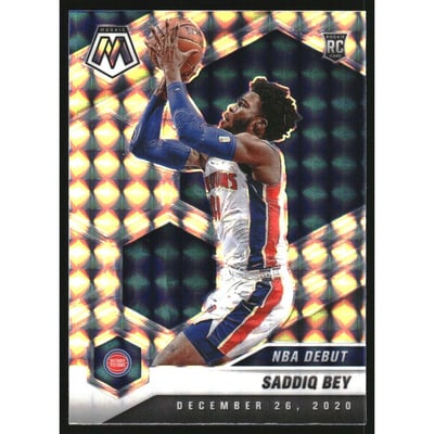 2020-21 Panini Mosaic Mosaic #276 Saddiq Bey