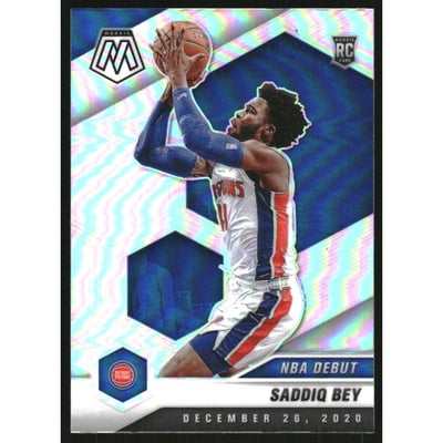 2020-21 Panini Mosaic Silver #276 Saddiq Bey