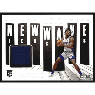 2020-21 Panini Noir New Wave Jerseys #27 Isaiah Stewart