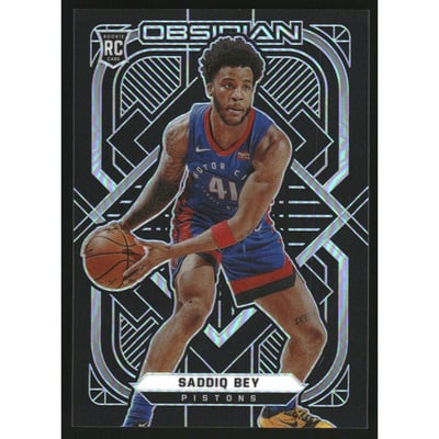 2020-21 Panini Obsidian #159 Saddiq Bey RC