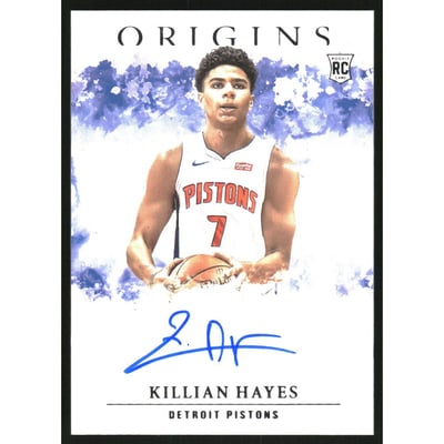 2020-21 Panini Origins Rookie Autographs #7 Killian Hayes