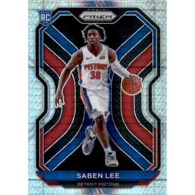 2020-21 Panini Prizm Prizms Hyper #261 Saben Lee