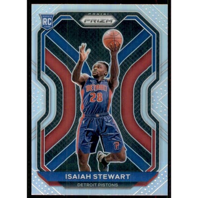 2020-21 Panini Prizm Prizms Silver #254 Isaiah Stewart