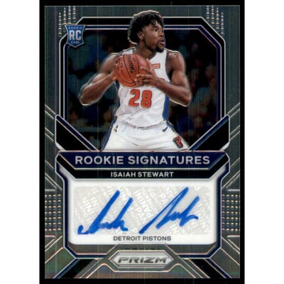 2020-21 Panini Prizm Rookie Signatures #37 Isaiah Stewart