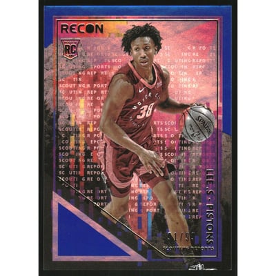 2020-21 Panini Recon Scouting Reports Blue #26 Saben Lee