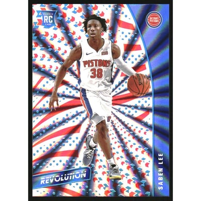 2020-21 Panini Revolution Sunburst #133 Saben Lee