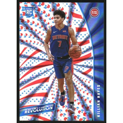 2020-21 Panini Revolution Sunburst #134 Killian Hayes