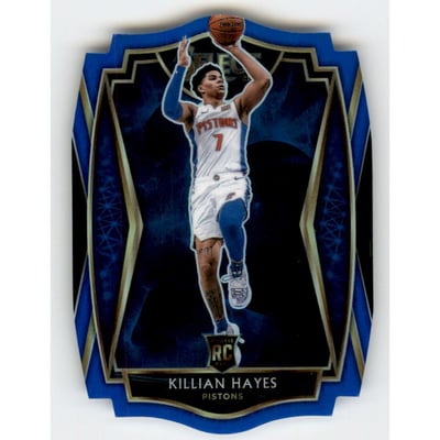 2020-21 Select Prizms Blue Die Cut #181 Killian Hayes