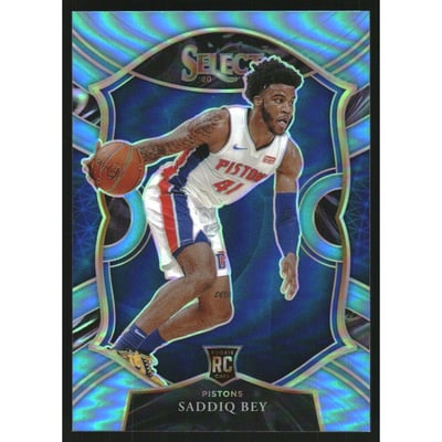 2020-21 Select Prizms Light Blue #79 Saddiq Bey