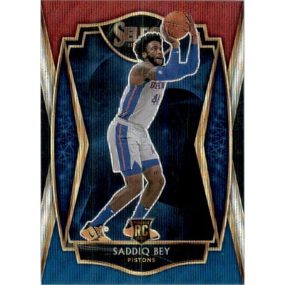 2020-21 Select Prizms Tri-Color #175 Saddiq Bey