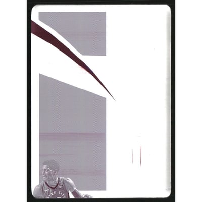 2020 Immaculate Collection Printing Plate Magenta Josh Jackson 1/1