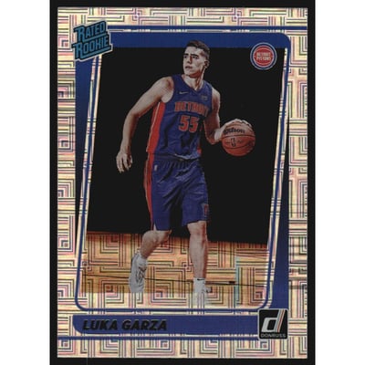 2021-22 Donruss Choice #214 Luka Garza RR