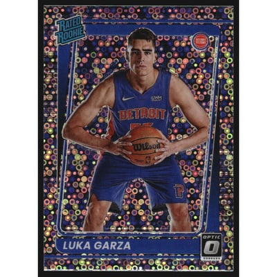 2021-22 Donruss Optic Fast Break Holo #164 Luka Garza