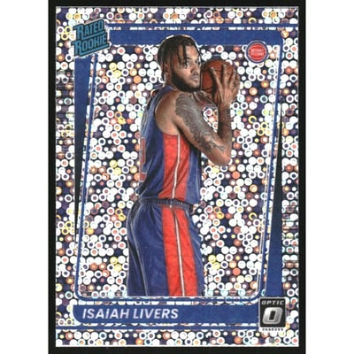2021-22 Donruss Optic Fast Break Holo #177 Isaiah Livers