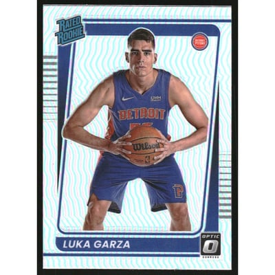 2021-22 Donruss Optic Holo #164 Luka Garza