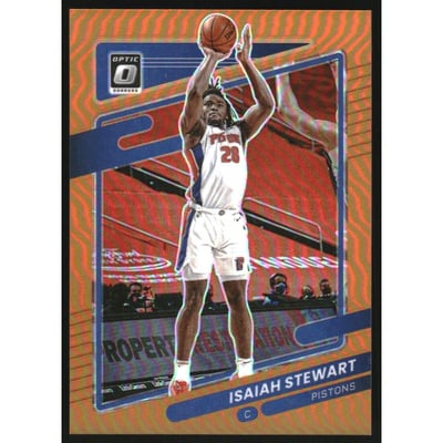 2021-22 Donruss Optic Orange #12 Isaiah Stewart