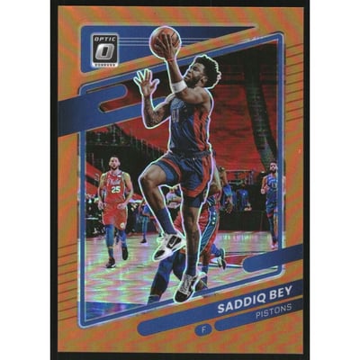 2021-22 Donruss Optic Orange #126 Saddiq Bey