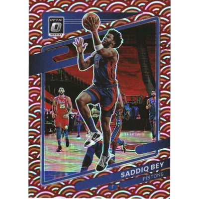 2021-22 Donruss Optic Photon #126 Saddiq Bey