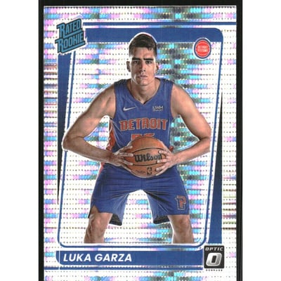 2021-22 Donruss Optic Target Box Set #164 Luka Garza