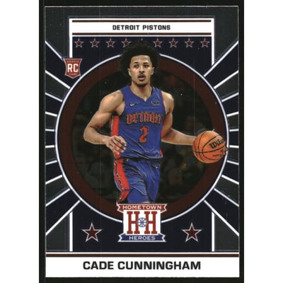 2021-22 Panini Chronicles #651 Cade Cunningham/Hometown Heroes Optic