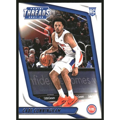 2021-22 Panini Chronicles #79 Cade Cunningham/Threads