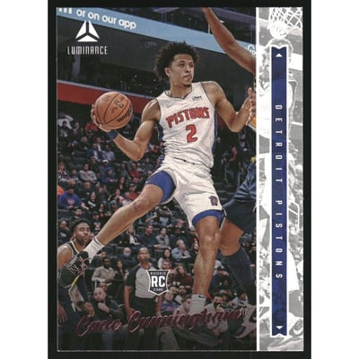 2021-22 Panini Chronicles Pink #240 Cade Cunningham/Luminance