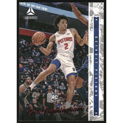 2021-22 Panini Chronicles Red #240 Cade Cunningham/Luminance