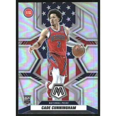 2021-22 Panini Mosaic Silver #260 Cade Cunningham NP