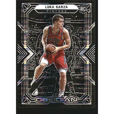 2021-22 Panini Obsidian Electric Etch Asia #183 Luka Garza