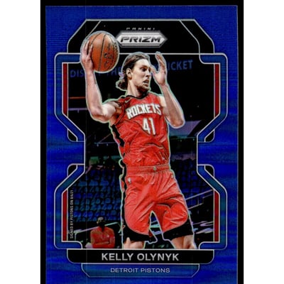 2021-22 Panini Prizm Prizms Blue #150 Kelly Olynyk
