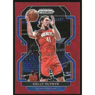 2021-22 Panini Prizm Prizms Red #150 Kelly Olynyk