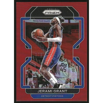 2021-22 Panini Prizm Prizms Red #76 Jerami Grant