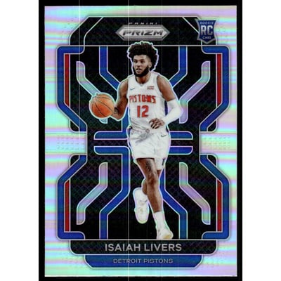 2021-22 Panini Prizm Prizms Silver #296 Isaiah Livers