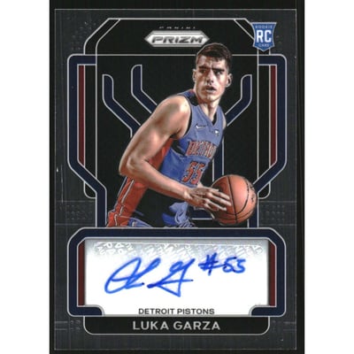 2021-22 Panini Prizm Rookie Signatures #38 Luka Garza