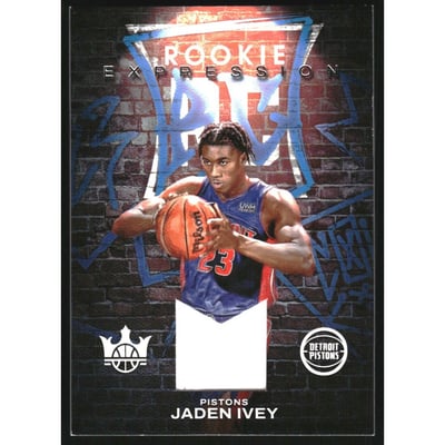 2022-23 Court Kings Rookie Expression Memorabilia #5 Jaden Ivey