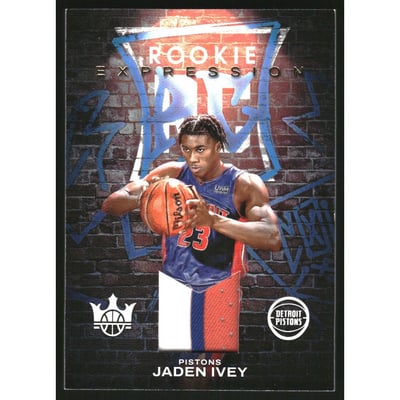 2022-23 Court Kings Rookie Expression Memorabilia Prime #5 Jaden Ivey
