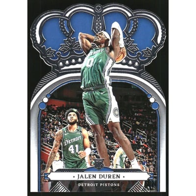 2022-23 Crown Royale #34 Jalen Duren RC