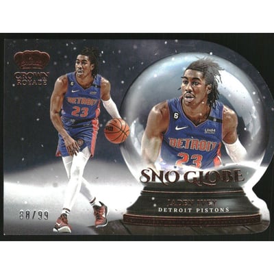 2022-23 Crown Royale Sno Globe #19 Jaden Ivey