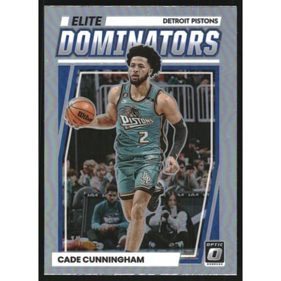 2022-23 Donruss Optic Elite Dominators Holo #20 Cade Cunningham