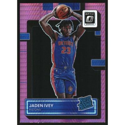 2022-23 Donruss Optic Hyper Pink #241 Jaden Ivey RR