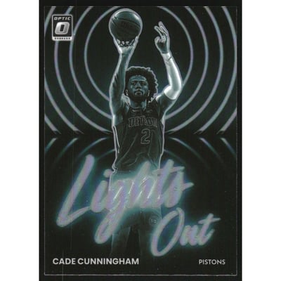 2022-23 Donruss Optic Lights Out Holo #11 Cade Cunningham
