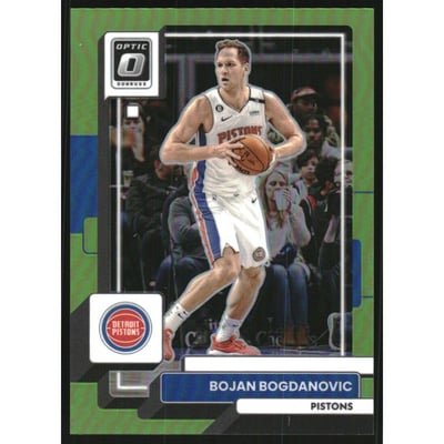 2022-23 Donruss Optic Lime Green #38 Bojan Bogdanovic