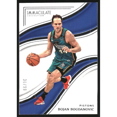 2022-23 Immaculate Collection #40 Bojan Bogdanovic