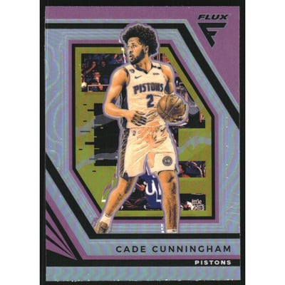 2022-23 Panini Flux Silver #93 Cade Cunningham