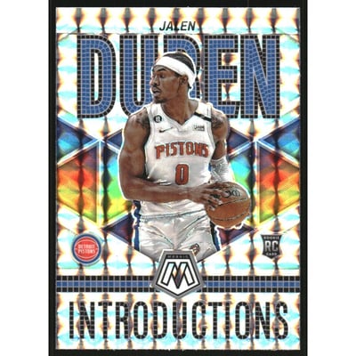 2022-23 Panini Mosaic Introductions Mosaic #3 Jalen Duren