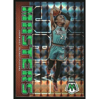 2022-23 Panini Mosaic Jam Masters Mosaic Green #7 Jaden Ivey