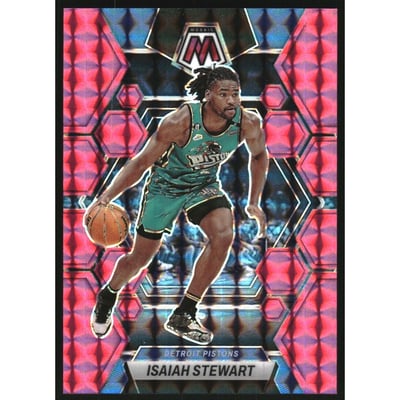 2022-23 Panini Mosaic Mosaic Pink #149 Isaiah Stewart