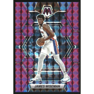 2022-23 Panini Mosaic Mosaic Purple #79 James Wiseman